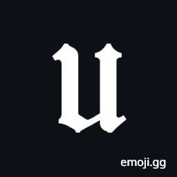 Mathematical Bold Fraktur Capital U Symbol