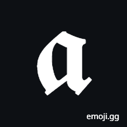 Mathematical Bold Fraktur Small A Symbol