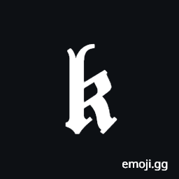 Mathematical Bold Fraktur Small K Symbol