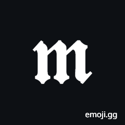 Mathematical Bold Fraktur Small M Symbol