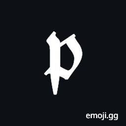 Mathematical Bold Fraktur Small P Symbol