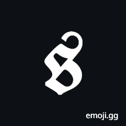 Mathematical Bold Fraktur Small S Symbol