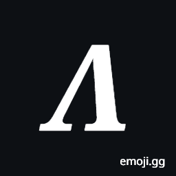 Mathematical Bold Italic Capital Lamda Symbol