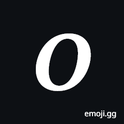 Mathematical Bold Italic Capital Omicron Symbol