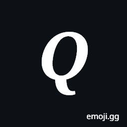 Mathematical Bold Italic Capital Q Symbol