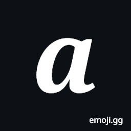 Mathematical Bold Italic Small A Symbol