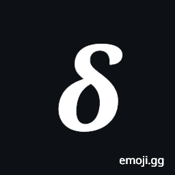 Mathematical Bold Italic Small Delta Symbol