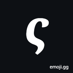 Mathematical Bold Italic Small Final Sigma Symbol