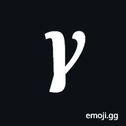 Mathematical Bold Italic Small Gamma Symbol