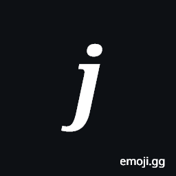 Mathematical Bold Italic Small J Symbol