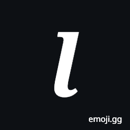 Mathematical Bold Italic Small L Symbol