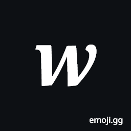 Mathematical Bold Italic Small W Symbol