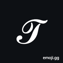 Mathematical Bold Script Capital T Symbol