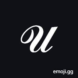 Mathematical Bold Script Capital U Symbol