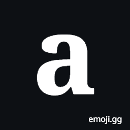 Mathematical Bold Small A Symbol