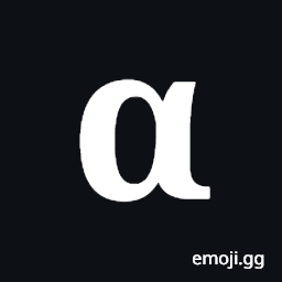 Mathematical Bold Small Alpha Symbol