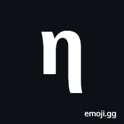 Mathematical Bold Small Eta Symbol