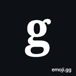 Mathematical Bold Small G Symbol