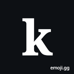 Mathematical Bold Small K Symbol