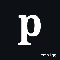 Mathematical Bold Small P Symbol