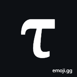 Mathematical Bold Small Tau Symbol