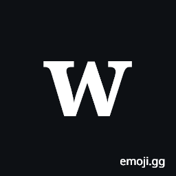 Mathematical Bold Small W Symbol