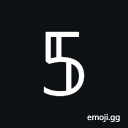 Mathematical Double-Struck Digit Five Symbol