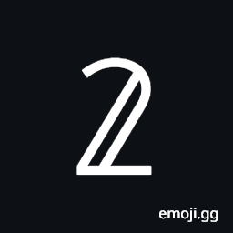 Mathematical Double-Struck Digit Two Symbol