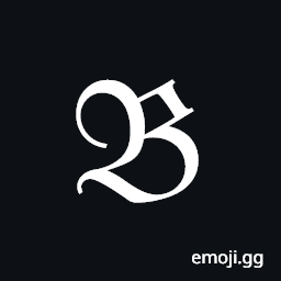 Mathematical Fraktur Capital B Symbol