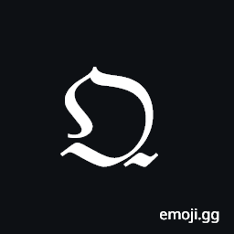 Mathematical Fraktur Capital Q Symbol