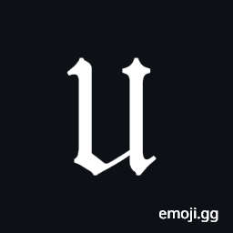 Mathematical Fraktur Capital U Symbol