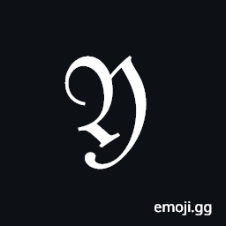 Mathematical Fraktur Capital Y Symbol