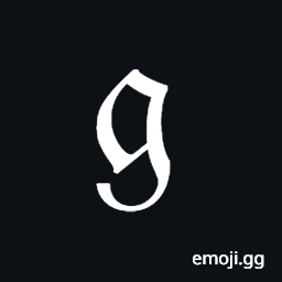 Mathematical Fraktur Small G Symbol