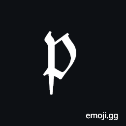 Mathematical Fraktur Small P Symbol