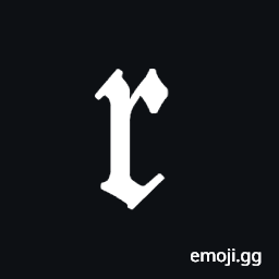 Mathematical Fraktur Small R Symbol