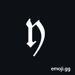 Mathematical Fraktur Small Y Symbol