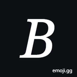 Mathematical Italic Capital Beta Symbol