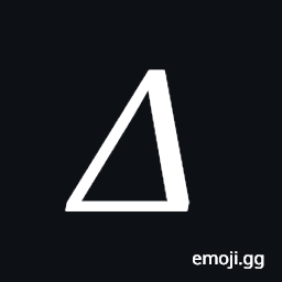 Mathematical Italic Capital Delta Symbol