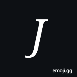 Mathematical Italic Capital J Symbol