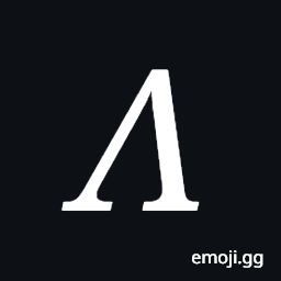 Mathematical Italic Capital Lamda Symbol