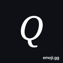 Mathematical Italic Capital Q Symbol