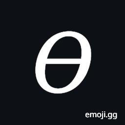 Mathematical Italic Capital Theta Symbol Symbol