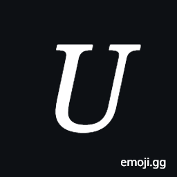 Mathematical Italic Capital U Symbol