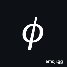 Mathematical Italic Phi Symbol Symbol