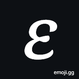 Mathematical Italic Small Epsilon Symbol