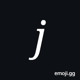 Mathematical Italic Small J Symbol