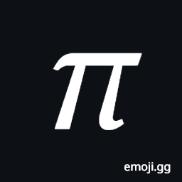 Mathematical Italic Small Pi Symbol
