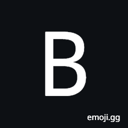 Mathematical Monospace Capital B Symbol