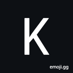 Mathematical Monospace Capital K Symbol