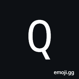 Mathematical Monospace Capital Q Symbol